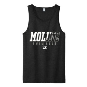 Moline Swim Allmade Unisex Tri-Blend Tank-Deep Black