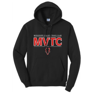 MVTC Unisex Fleece Hooded Sweatshirt-Black