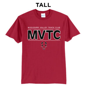 MVTC Tall Short Sleeve Tee-Red