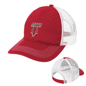 MVTC District Mesh Back Cap OSFA-Red