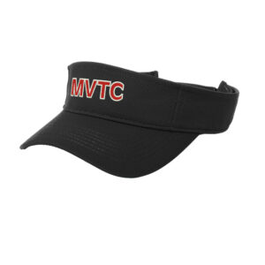 MVTC Sport-tek PosiCharge RacerMesh Visor-Black