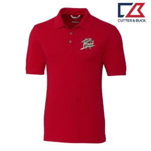 NS Band Cutter Buck Advantage Epic Confidence Recycled Tri-Blend Pique Mens Polo-Cardinal Red (M-2x)