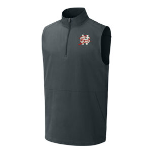 NS Band Sport-Tek Repeat 1/2-Zip Vest Men-Iron Grey