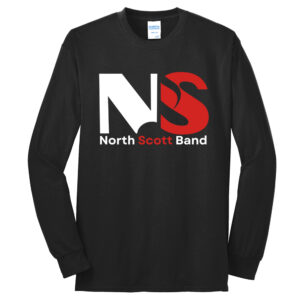 NS Band Unisex Long Sleeve Tee-Black