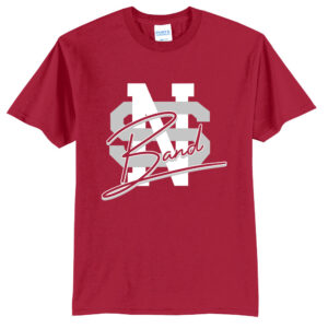 NS Band Unisex Short Sleeve Tee-Red