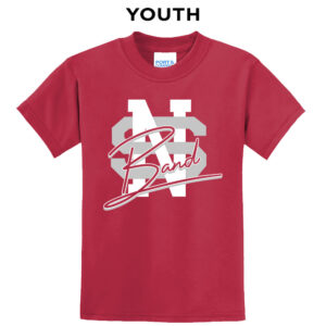 NS Band Youth Short Sleeve Tee-Red