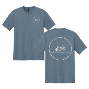 Petersen LD 26 Triblend Tee – Flint Blue Heather
