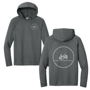 Petersen LD 26 Cooling Performance Long Sleeve Hooded Tee – Graphite