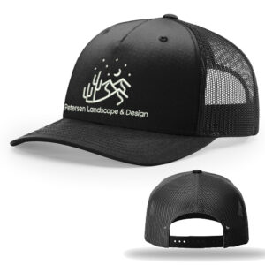 Petersen LD 26 Richardson 112 5-Panel Trucker Cap – Black
