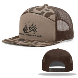 Petersen LD 26 Richardson 7 Panel Trucker – Bark Duck Camo/Brown