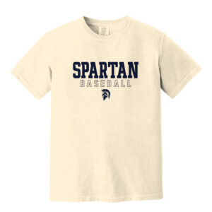 PV Baseball Comfort Colors Heavyweight Ring Spun Tee Unisex-Ivory