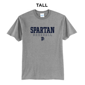 PV Baseball Tall Short Sleeve Tee-Athletic heather