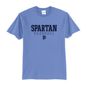 PV Baseball Tall Short Sleeve Tee-Carolina blue