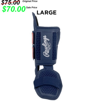 12. PV Baseball Rawlings Leg Guard – Large – Navy