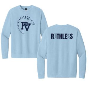 PV Softball District V.I.T. Fleece Crewneck sweatshirt Unisex-Ice Blue