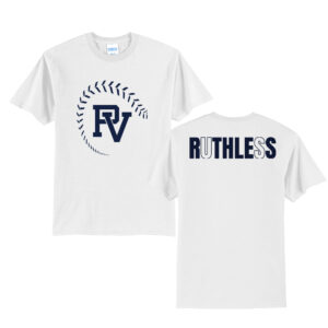 PV Softball Unisex Short Sleeve Tee-White