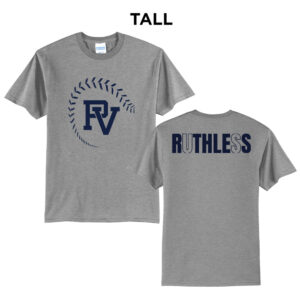 PV Softball Tall Short Sleeve Tee-Athletic Heather