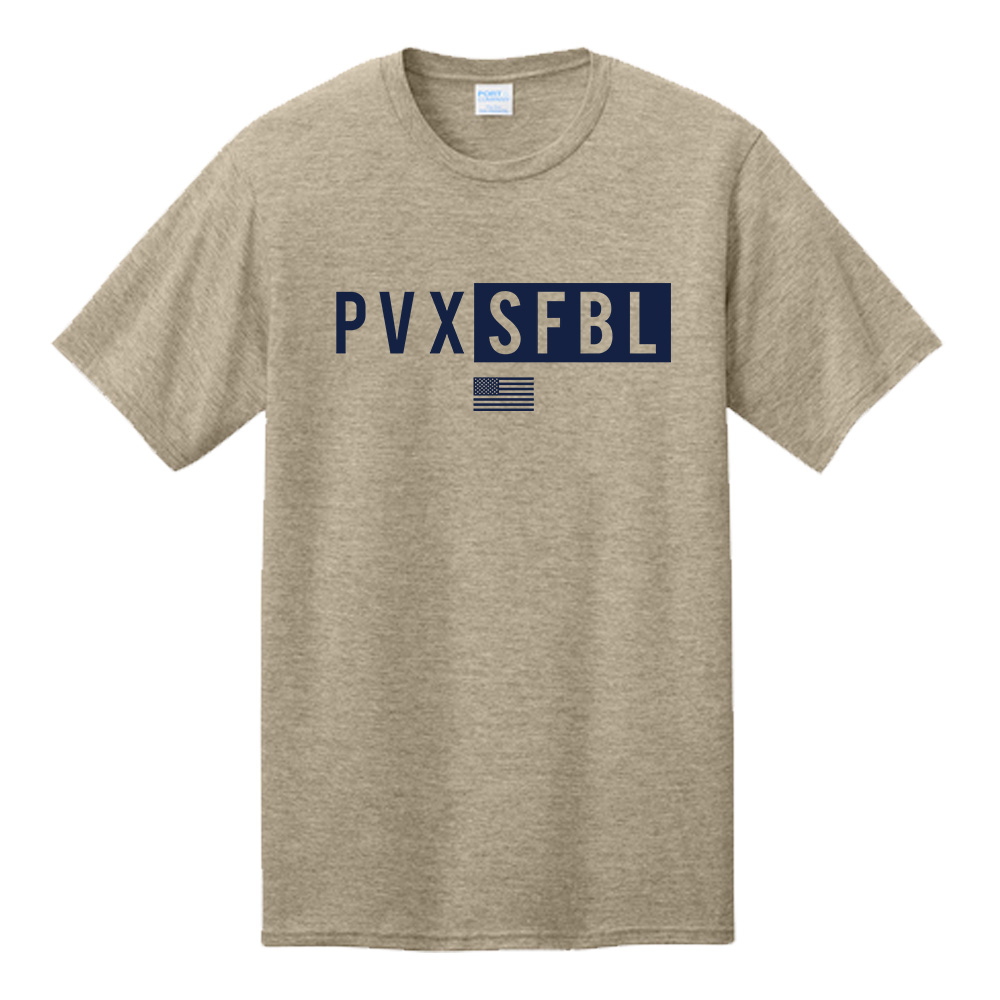PV Xplosion Port and Company Unisex Premium Short Sleeve Tee-Desert Tan Heather