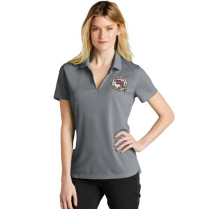 QCBAC Nike Ladies Dri-FIT Micro Pique 2.0 Polo-Cool Grey