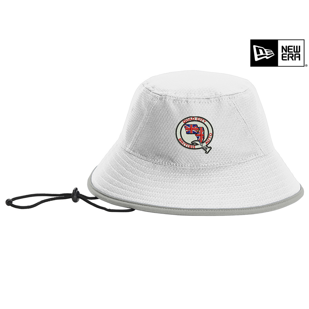 QCBAC New Era Hex Era Bucket Hat-White/Grey