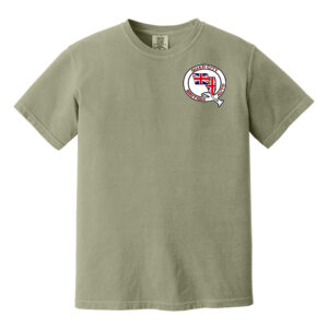 QCBAC Comfort Colors Pigment Dyed Short Sleeve Shirt Unisex-Sandstone