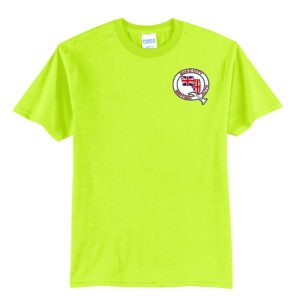 QCBAC Unisex Short Sleeve Tee-Safety Green