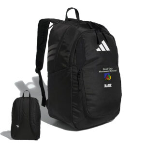 QC Montessori Adidas Stadium 4 Backpack- BLACK