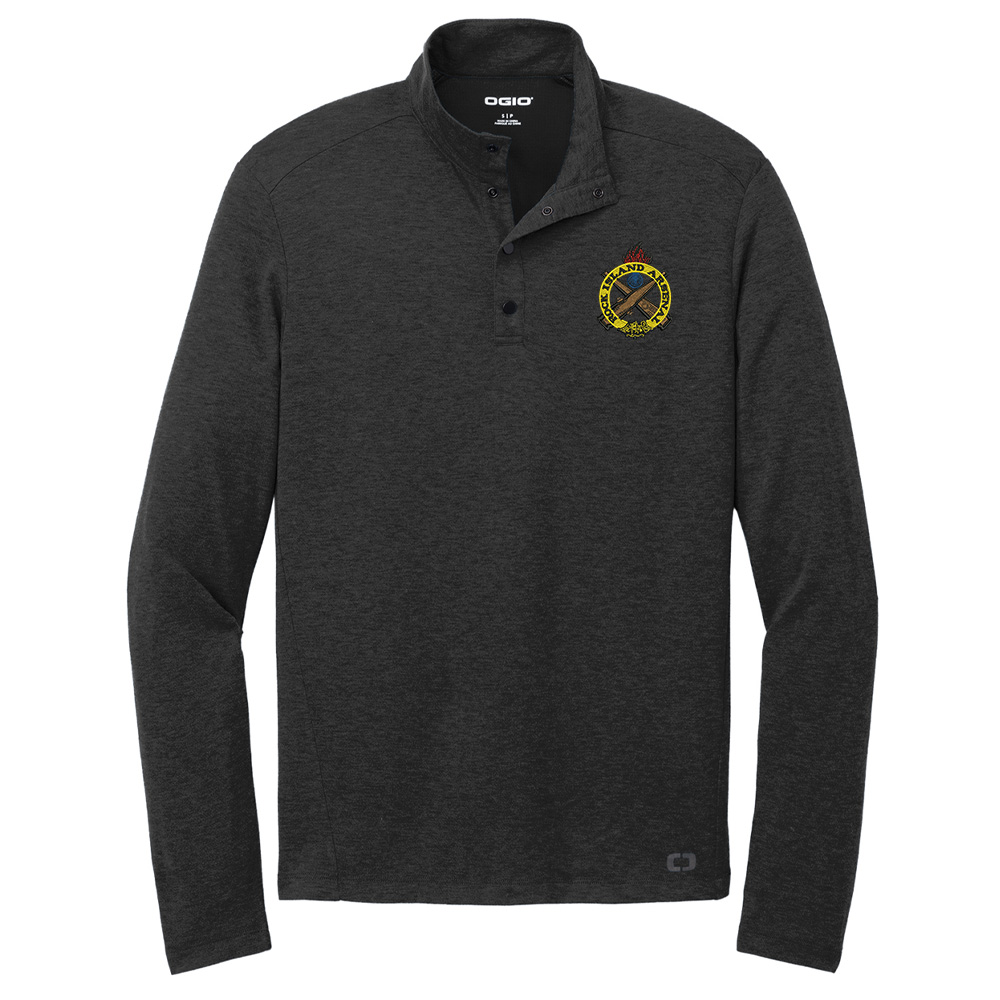 RI Arsenal OGIO Command 1/4-Snap long sleeve Men-Blacktop