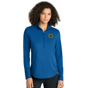 RI Arsenal OGIO Womens Regain 1/2 Zip-Cobalt Blue