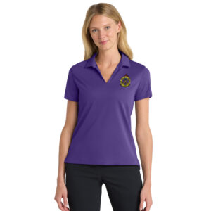 RI Arsenal Nike Ladies Dri-FIT Micro Pique 2.0 Polo-Court Purple