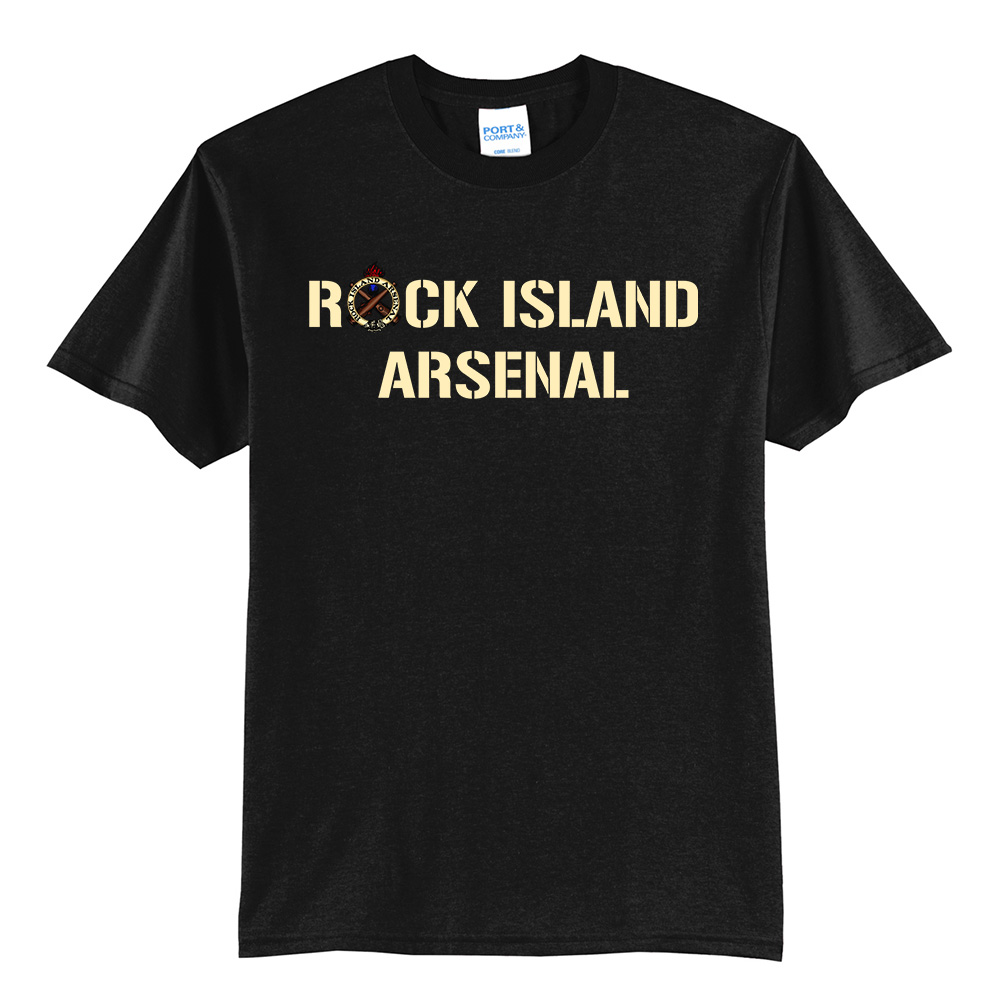 RI Arsenal Unisex Short Sleeve Tee- Black