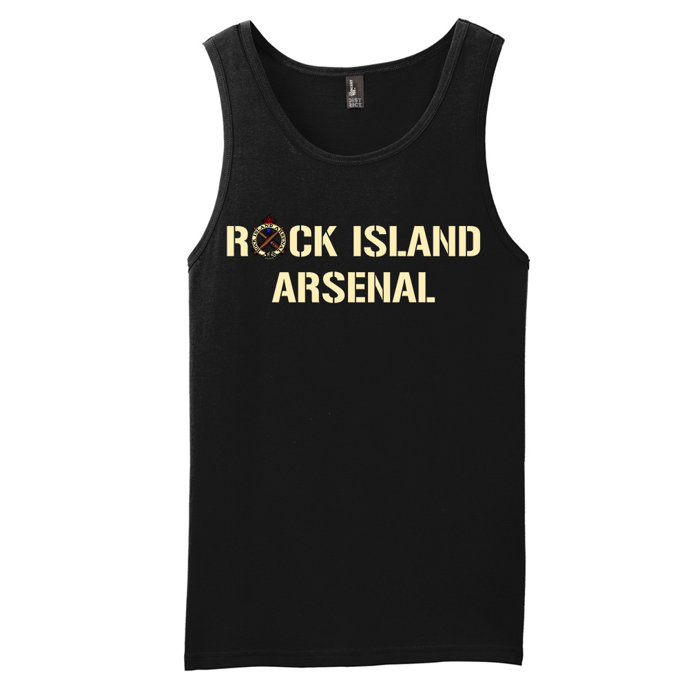 RI Arsenal District mens the concert tank-Black