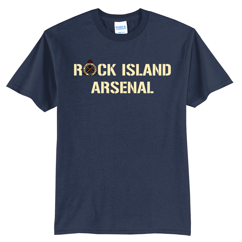 RI Arsenal Unisex Short Sleeve Tee-Navy