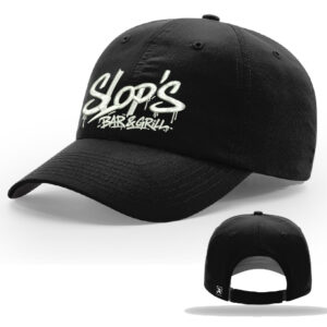 Slops Richardson Unstructured R-Active Lite Adjustable Cap-Black