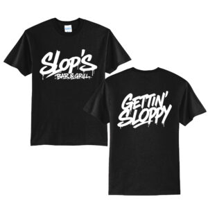 Slops Unisex Short Sleeve Tee-Black