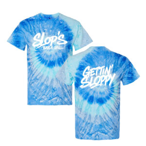 Slops Unisex Colortone Multi Color Tie Dyed T shirts-Blue Jerry