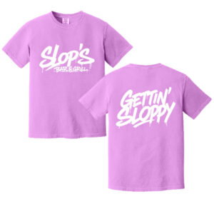 Slops Unisex Comfort Color Heavyweight Ring Spun Tee-Neon Violet