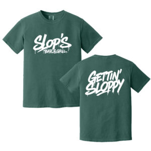 Slops Unisex Comfort Color Heavyweight Ring Spun Tee-Blue Spruce