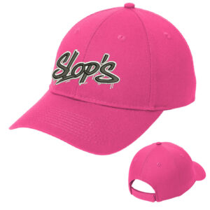 Slops Port Company Six-Panel Twill Cap-Neon Pink