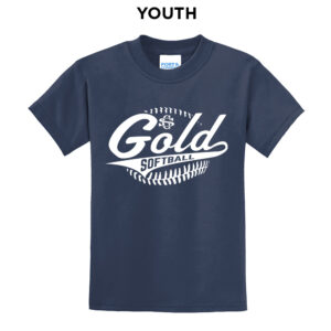 Sterling Gold SB Youth Short Sleeve Tee-Navy