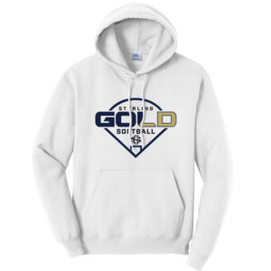 Sterling Gold SB Unisex Fleece Hooded Sweatshirt-White
