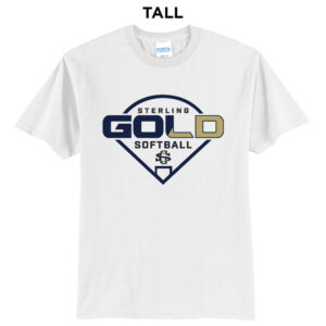 Sterling Gold SB Tall Short Sleeve Tee-White