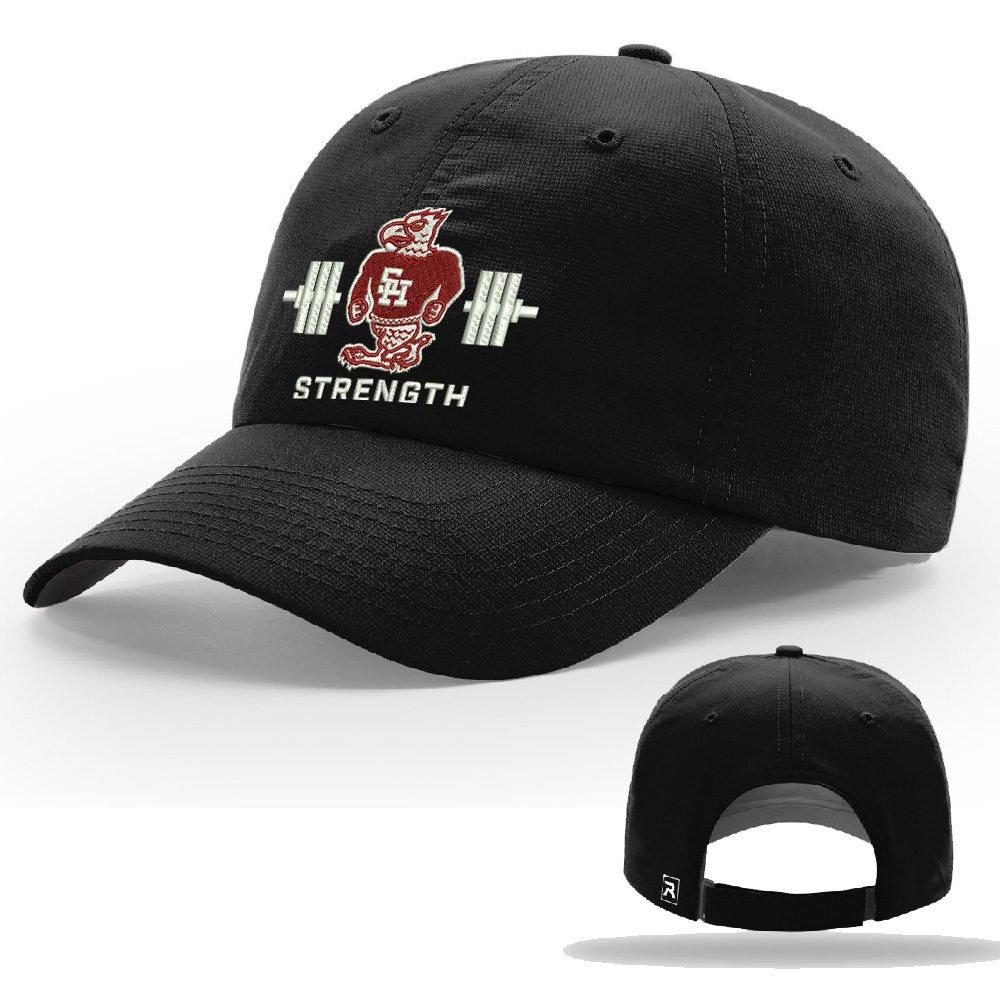 SH Strength Conditioning Richardson Unstructured R-Active Lite Adjustable Cap-Black
