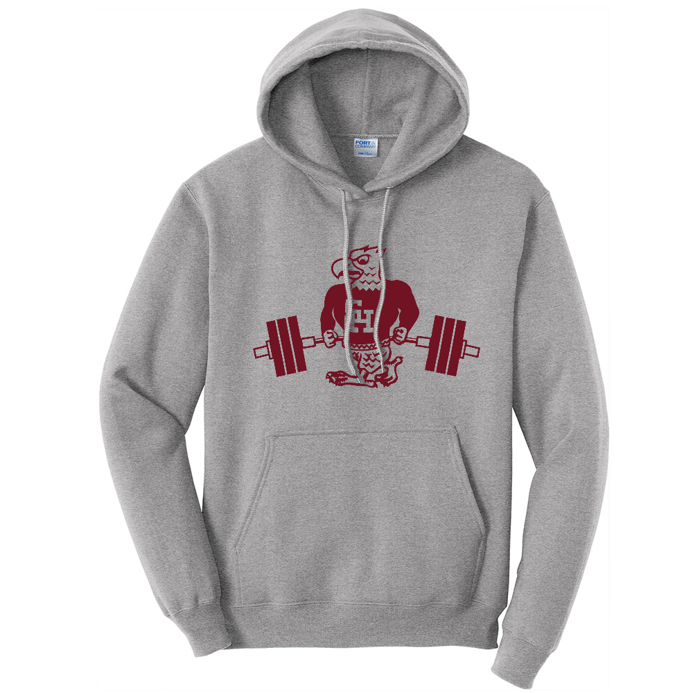 SH Strength Conditioning Unisex Fleece Hooded Sweatshirt-Athletic Heather