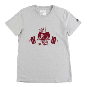 SH Strength Conditioning Adidas Go To Performance Women’s Short Sleeve Tee-Medium Grey (XL, 2xl)