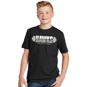 SH Strength Conditioning Youth Premium Short Sleeve Tee-Black