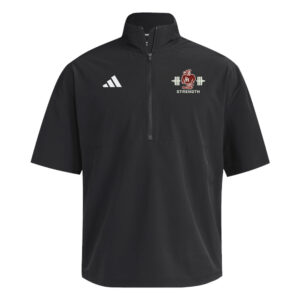 SH Strength Conditioning Adidas 1/4 Zip woven short sleeve Training Jacket – Black (M, L)