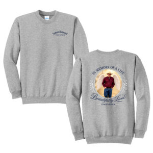 Samuel Unisex Fleece Crewneck Sweatshirt-Athletic Heather