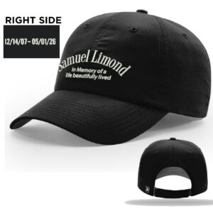 Samuel Richardson Unstructured R-Active Lite Adjustable Cap-Black