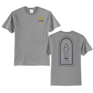 St Teresa of Calcutta Parish Unisex Short Sleeve Tee-Athletic Heather